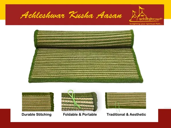 Kusha_Aasan_(Kusha_Grass_And_Wool_Aasan_For_Puja,_Meditaion_&_Japa_60_X_60_Cm_Green