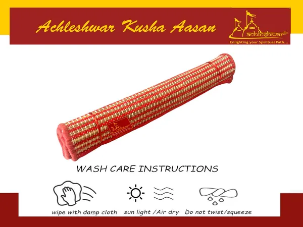 Kusha_Aasan_(Kusha_Grass_And_Wool_Aasan_For_Puja,_Meditaion_&_Japa_60_X_60_Cm_Red