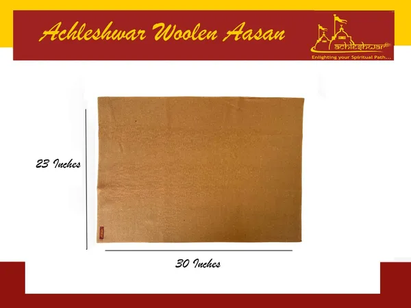 Premium_Brown_Woolen_Aasan_-_Completely_Handcrafted_Perfect_Mat_For_Meditation_&_Prayers_-_Soft,_Comfortable_(Size_23_X_30_Inch)_Pack_Of_1