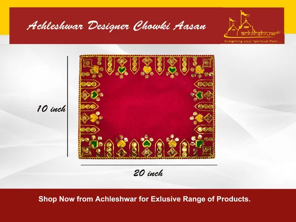 Designer_Velvet_Embroidered_Pooja_Aasan_Cloth_10X20_Inch_Red_|_Chowki_Aasan_For_God_Idol_|_Mandir_Table_Altar_Cover_For_Temple,_Puja_Shelf,_Diwali_Decoration_Pack_0F_6