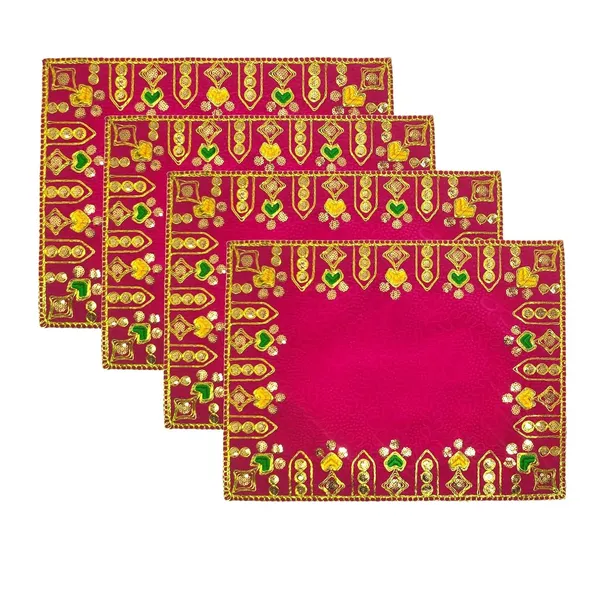 Designer_Velvet_Embroidered_Pooja_Aasan_Cloth_16X20_Inch_Pink_|_Chowki_Aasan_For_God_Idol_|_Mandir_Table_Altar_Cover_For_Temple,_Puja_Shelf,_Diwali_Decoration_Pack_0F_4
