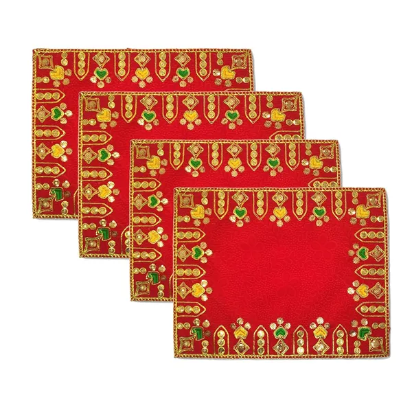 Designer_Velvet_Embroidered_Pooja_Aasan_Cloth_16X20_Inch_Red_|_Chowki_Aasan_For_God_Idol_|_Mandir_Table_Altar_Cover_For_Temple,_Puja_Shelf,_Diwali_Decoration_Pack_0F_4