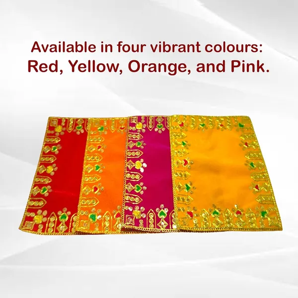 Designer_Velvet_Embroidered_Pooja_Aasan_Cloth_16X20_Inch_Yellow_|_Chowki_Aasan_For_God_Idol_|_Mandir_Table_Altar_Cover_For_Temple,_Puja_Shelf,_Diwali_Decoration_Pack_0F_2