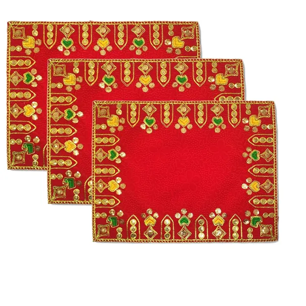 Designer_Velvet_Embroidered_Pooja_Aasan_Cloth_20X30_Inch_Red_|_Chowki_Aasan_For_God_Idol_|_Mandir_Table_Altar_Cover_For_Temple,_Puja_Shelf,_Diwali_Decoration_Pack_0F_3