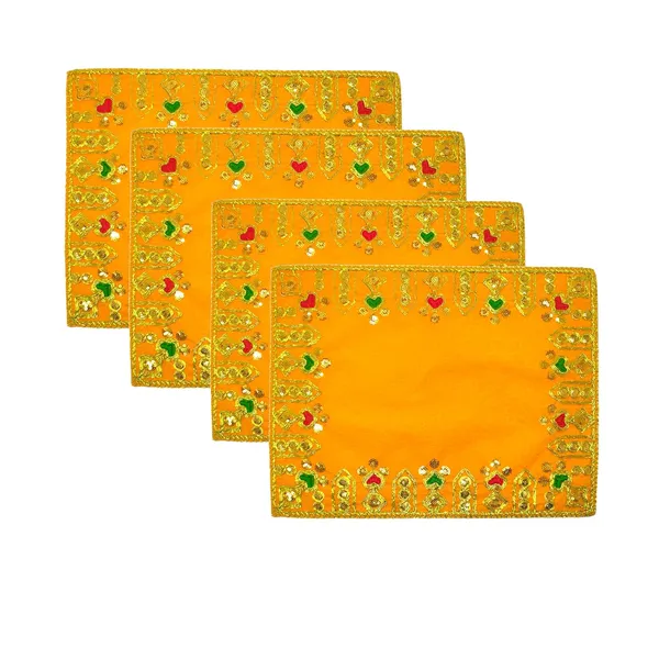 Designer_Velvet_Embroidered_Pooja_Aasan_Cloth_20X30_Inch_Yellow_|_Chowki_Aasan_For_God_Idol_|_Mandir_Table_Altar_Cover_For_Temple,_Puja_Shelf,_Diwali_Decoration_Pack_0F_4