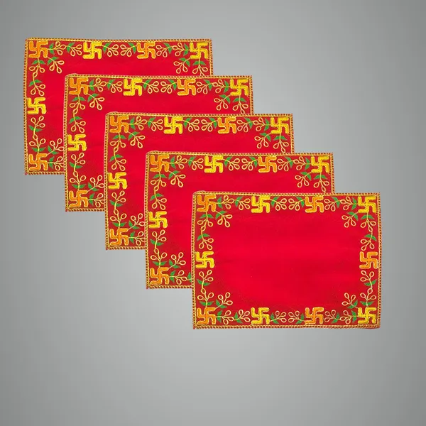 Designer_Velvet_Embroidered_Pooja_Aasan_Cloth_10X20_Inch_Red_|_Chowki_Aasan_For_God_Idol_|_Mandir_Table_Altar_Cover_For_Temple,_Puja_Shelf,_Diwali_Decoration_Pack_0F_5