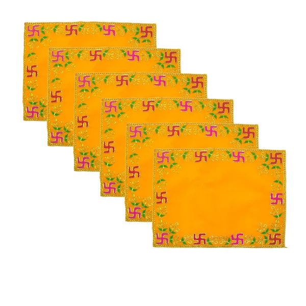Designer_Velvet_Embroidered_Pooja_Aasan_Cloth_12X15_Inch_Yellow_|_Chowki_Aasan_For_God_Idol_|_Mandir_Table_Altar_Cover_For_Temple,_Puja_Shelf,_Diwali_Decoration_Pack_0F_6