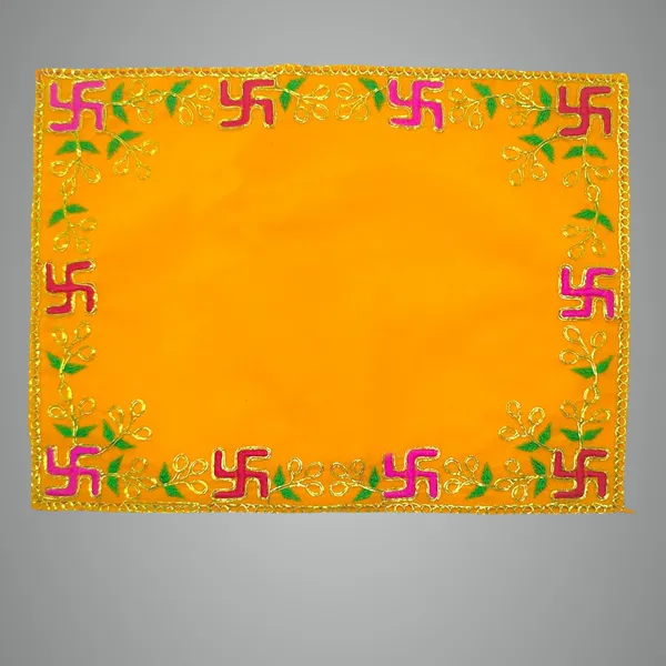Designer_Velvet_Embroidered_Pooja_Aasan_Cloth_16X24_Inch_Yellow_|_Chowki_Aasan_For_God_Idol_|_Mandir_Table_Altar_Cover_For_Temple,_Puja_Shelf,_Diwali_Decoration_Pack_0F_1