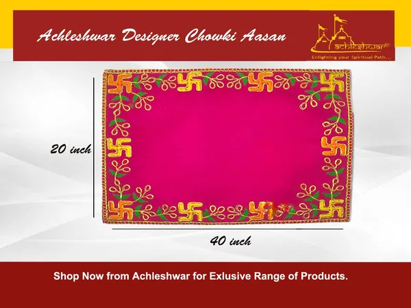 Designer_Velvet_Embroidered_Pooja_Aasan_Cloth_20X40_Inch_Pink_|_Chowki_Aasan_For_God_Idol_|_Mandir_Table_Altar_Cover_For_Temple,_Puja_Shelf,_Diwali_Decoration_Pack_0F_4