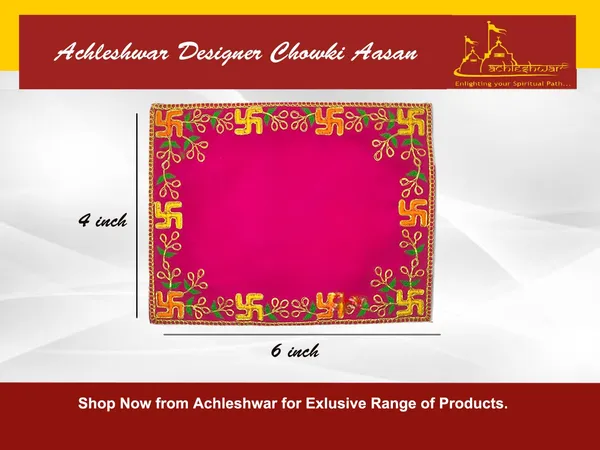 Designer_Velvet_Embroidered_Pooja_Aasan_Cloth_4X6_Inch_Pink_|_Chowki_Aasan_For_God_Idol_|_Mandir_Table_Altar_Cover_For_Temple,_Puja_Shelf,_Diwali_Decoration_Pack_0F_6