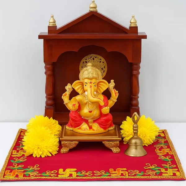 Designer_Velvet_Embroidered_Pooja_Aasan_Cloth_4X6_Inch_Red_|_Chowki_Aasan_For_God_Idol_|_Mandir_Table_Altar_Cover_For_Temple,_Puja_Shelf,_Diwali_Decoration_Pack_0F_1