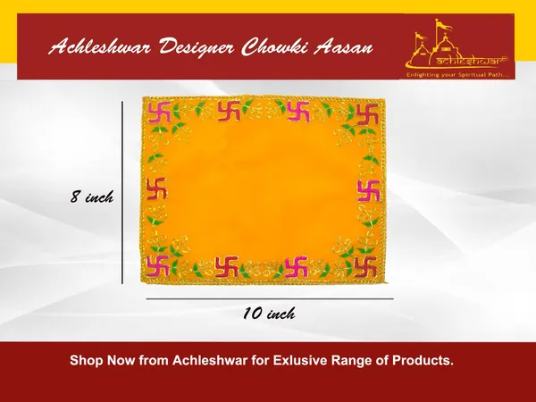 Designer_Velvet_Embroidered_Pooja_Aasan_Cloth_8X10_Inch_Yellow_|_Chowki_Aasan_For_God_Idol_|_Mandir_Table_Altar_Cover_For_Temple,_Puja_Shelf,_Diwali_Decoration_Pack_0F_1