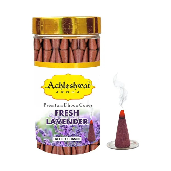Fresh_Lavendar_Dhoop_Cones_Boxbamboless100Gm_Jar_Packaging_Less_Smoke