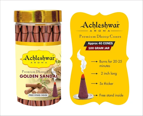 Golden_Sandal_Dhoop_Cones_Boxbamboless200Gm_Jar_Packaging_Less_Smoke