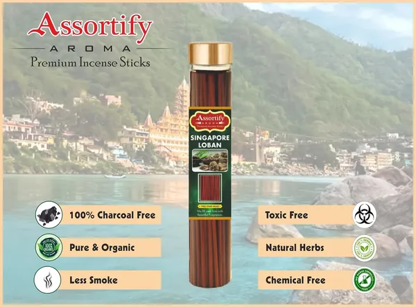 Singapore_Loban_Incense_Sticks_Boxnatural_Ingredients100Gm_Jar_Packaging_Less_Smoke