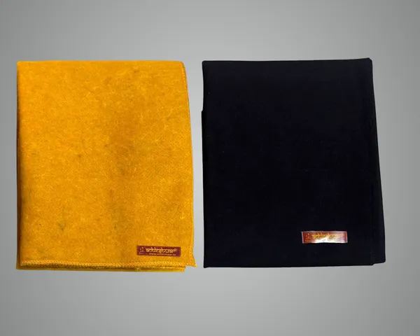 Combo_Of_Premium_Black_And_Yellow_Woolen_Aasan_Completely_Handcrafted_Perfect_Mat_For_Meditation_&_Prayers_-_Soft,_Comfortable_(Size_23_X_30_Inch)