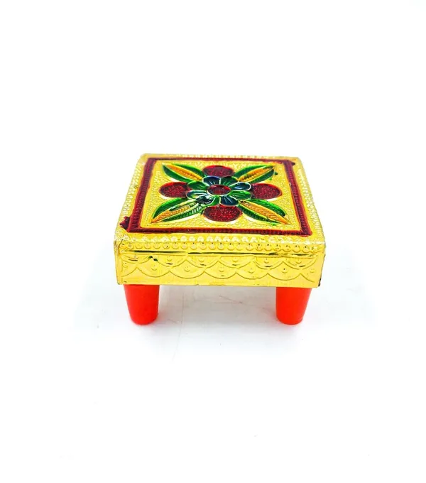 Meenakari_Wood_Chowki_Decoration_Pooja_Item_For_Mandir