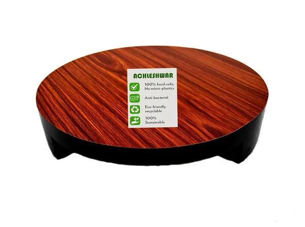 Wooden_Roti_Roller/Chakla/Chakla_For_Kitchen/Rolling_Board,_9_Inch(22_Cms,_Round)_-Cone_(Pack_Of_1_Wooden_Chakla)
