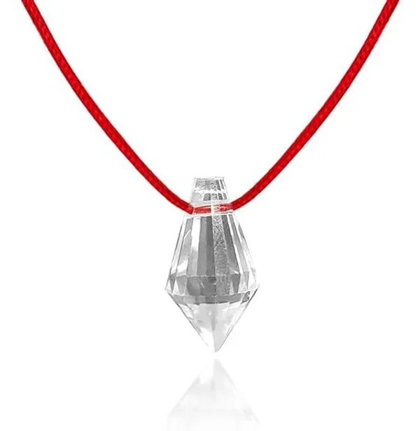 Vastu_Feng_Shui_Stylish_Natural_Crystal_Gemstone_Pointer_Shape_Pendant_Locket_Necklace_With_Red_Cotton_Dor_For_Men_Women_Kids
