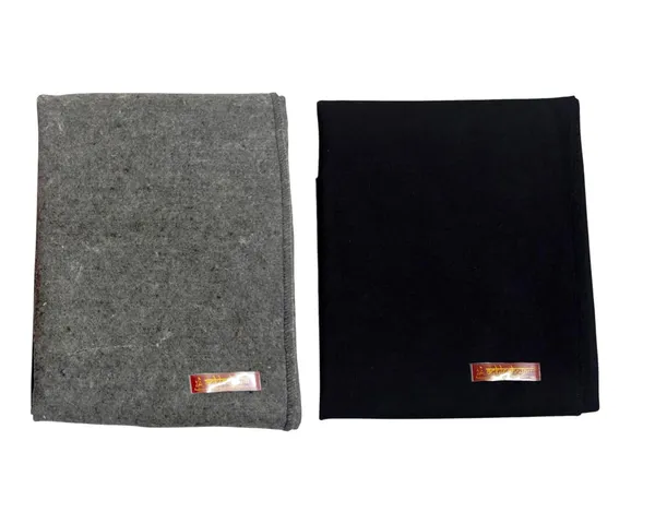 Combo_Of_Premium_Grey_&_Black_Woolen_Aasan_Completely_Handcrafted_Perfect_Mat_For_Meditation_&_Prayers_-_Soft,_Comfortable(Size_23_X_30_Inch)