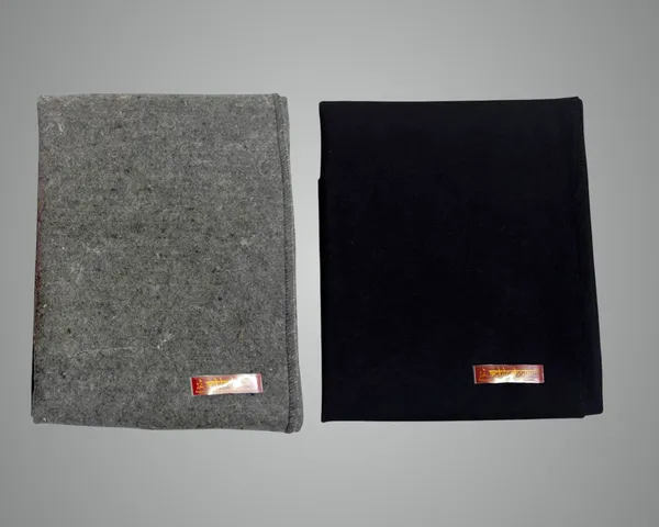 Combo_Of_Premium_Grey_&_Black_Woolen_Aasan_Completely_Handcrafted_Perfect_Mat_For_Meditation_&_Prayers_-_Soft,_Comfortable(Size_23_X_30_Inch)