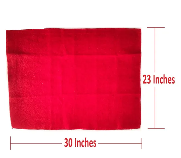 Yellow_&_Red_Pooja_Woolen_Asana_For_Complete_Result_On_Doing_Puja_And_To_Avoid_Side_Effects_On_The_Direct_Sitting_On_The_Ground_And_Worshiping.|Home||Pooja|,(24X20_Inch)