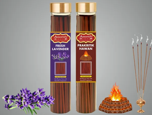 Combo_Of_Fresh_Lavender_+_Parkritik_Incense_Stick_Jarbambolesspack_Of_Two_2X100Gm_Jar_Packagingless_Smoke