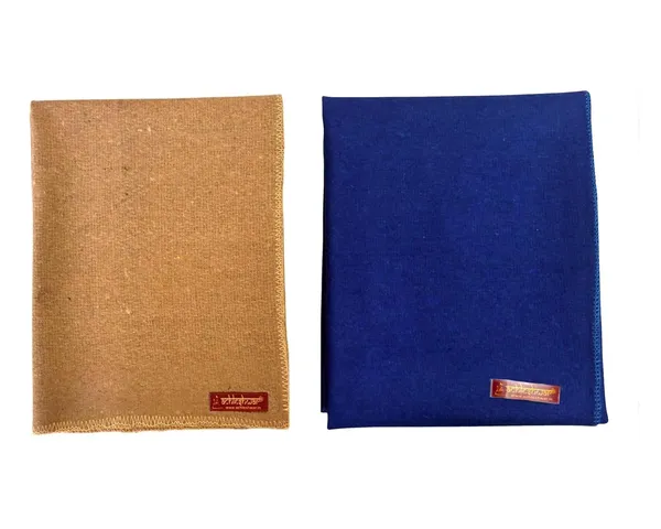 Combo_Of_Premium_Brown_&_Navyblue_Woolen_Aasan_Completely_Handcrafted_Perfect_Mat_For_Meditation_&_Prayers_-_Soft,_Comfortable_(Size_23_X_30_Inch)