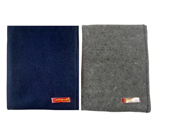 Combo_Of_Premium_Dark_Blue_&_Grey_Woolen_Aasan_Completely_Handcrafted_Perfect_Mat_For_Meditation_&_Prayers_-_Soft,_Comfortable(Size_23_X_30_Inch)