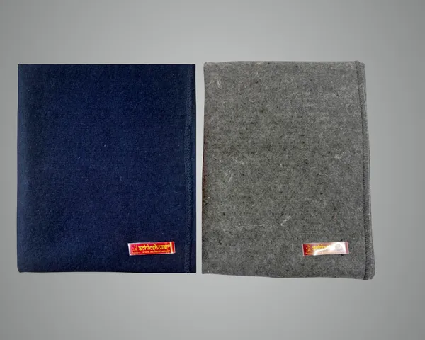 Combo_Of_Premium_Dark_Blue_&_Grey_Woolen_Aasan_Completely_Handcrafted_Perfect_Mat_For_Meditation_&_Prayers_-_Soft,_Comfortable(Size_23_X_30_Inch)