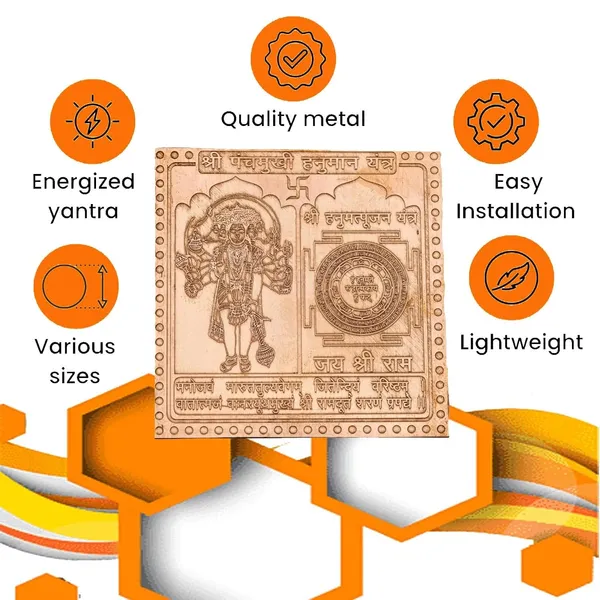 Panchmukhi_Hanuman_Yantra_Vastu_Remedies,_3_X_3_Inch,_Pure_Copper,_South/Sw_Facing_Main_Door,_Home/Office/Business/Factory_Entrance_Protection