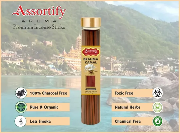 Combo_Of_Prakritik_Hawan_+_Brama_Kamal_Incense_Stick_Jarbambolesspack_Of_Two_2X100Gm_Jar_Packagingless_Smoke