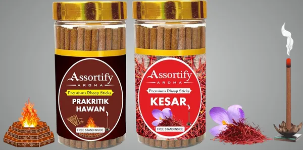 Prakritik_Hawan_+_Kesar_Dhoop_Sticks_Boxbambolesspack_Of_Two_2X100Gm_Jar_/;P_Koju????+++++++_[L_O98Ij/'[Lokiuj_80