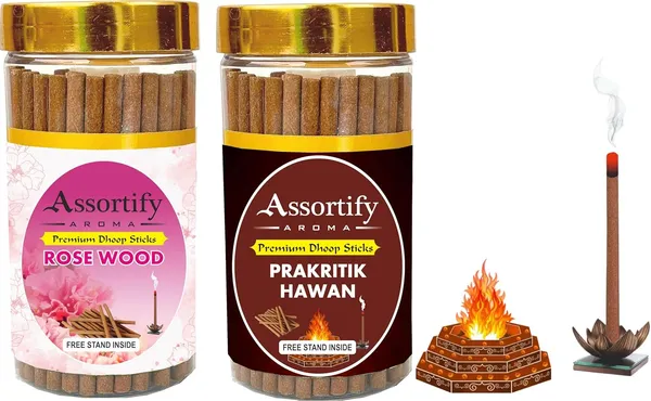 Rose_Wood_+_Parkritik_Dhoop_Sticks_Boxbambolesspack_Of_Two_2X100Gm_Jar_Packagingless_Smoke