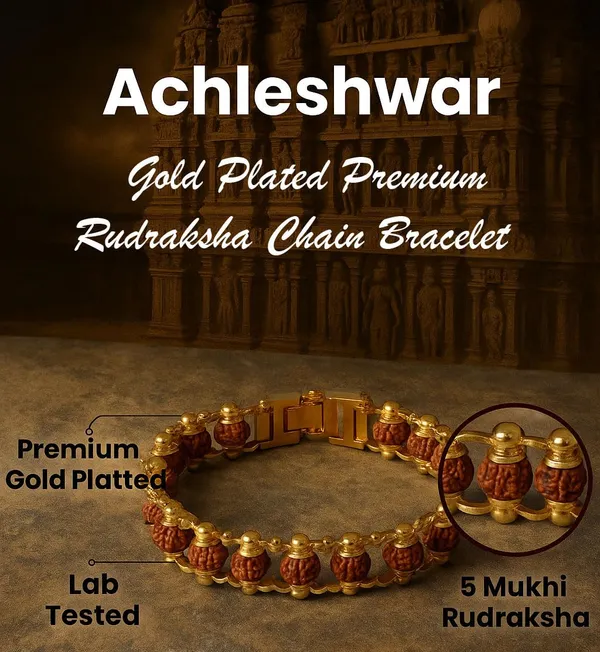 Gold_Plated_Premium_Rudraksha_Chain_Bracelet_for_Men_&_Women_|_Stylish_Spiritual_Kada_with_Original_Rudraksha_Beads