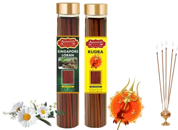 Singapore_Loban_+Rudra_Incense_Stick_Jar_Pack_Of_Two_2X100Gm_Jar_Packagingless_Smoke