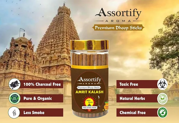Combo_Of_Singapore_Loban_+_Amrat_Kalash_Dhoop_Sticks_Boxbambolesspack_Of_Two_2X100Gm_Jar_Packagingless_Smoke