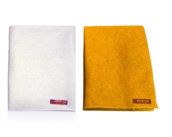 Combo_Of_Premium_White_&_Yellow_Woolen_Aasan_Completely_Handcrafted_Perfect_Mat_For_Meditation_&_Prayers_-_Soft,_Comfortable_(Size_26_X_26_Inch)(Size_23_X_30_Inch)
