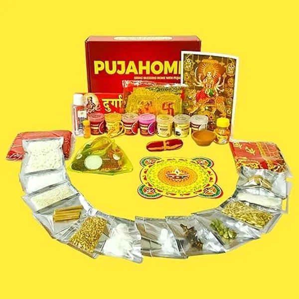 Pujahome_Navratri_Puja_Samagri_Kit/Navdurga_Puja_Kit_For_Durga_Pujan_|_Navratri_Poojan_Kit_|_Ghat_Sthapna_Poojan_Kit|_Maa_Laxmi-Ambe-Durga(15_Items)