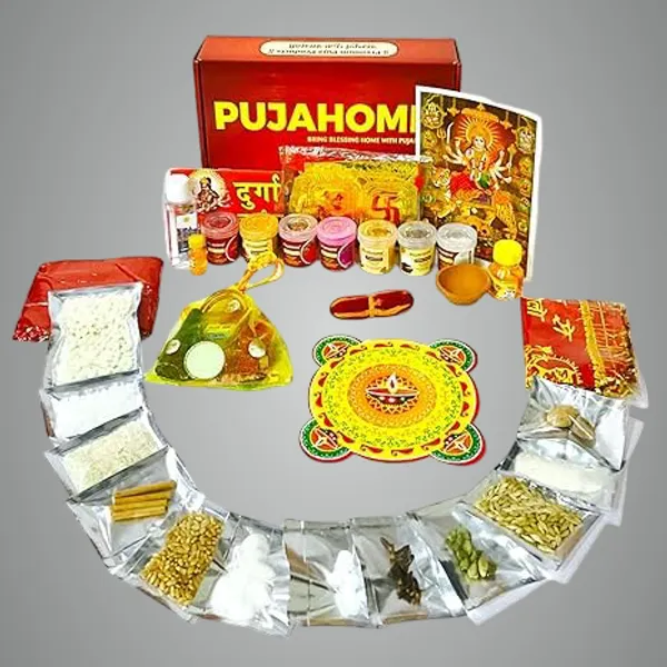 Pujahome_Navratri_Puja_Samagri_Kit/Navdurga_Puja_Kit_For_Durga_Pujan_|_Navratri_Poojan_Kit_|_Ghat_Sthapna_Poojan_Kit|_Maa_Laxmi-Ambe-Durga(15_Items)