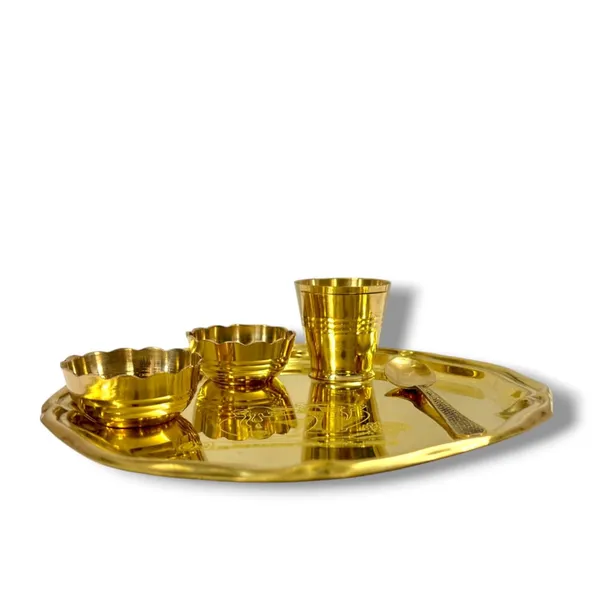 Pure_Brass_Bhog_Thali_Set,_5_Pieces,_Designer_Bhog_Set_With_Bowls,_Glass_And_Spoon_7_Inch