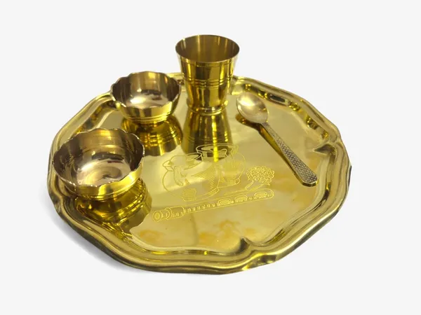 Set_of_5_Pieces_Pure_Brass_Bhog_Thali_|_Bhog_Set_With_Bowls,_Glass_And_Spoon_|_6_Inch
