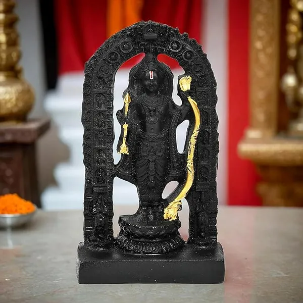 Marble_Hand_Crafted_Statue_Of_Shri_Ram_Lalla_Ji_3D_Murti_Ayodhya_Ji_Mandir_Model_For_Home_Mandir_Pooja,_Gift_&_Home/Office_Decoration_Car_Dashbord_(Size_7_Inch)