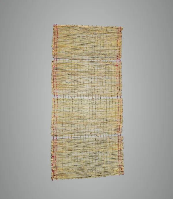 100%_Natural_Grass_Kusha_Aasan_Mat/Grass_Puja_Mat_(Size_2_X4_Feet)