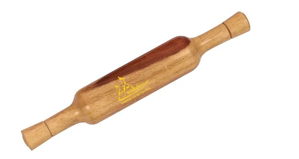 Wooden_Handicrafted_Wooden_Rolling_Pin_Roller_Thick,Wood,Roti_Belan,_Chapati_I_Wooden_By_Achleshwar