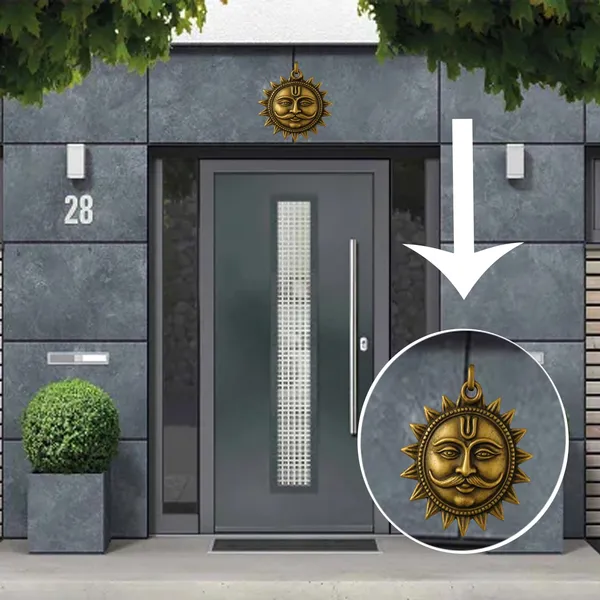 Vastu_Sun_Face_Wall_Hanging,_Traditional_Copper_Finish,_6_Cm_Decorative_Religious_Statue,_Multicolour