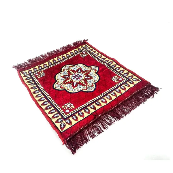 Designer_Pooja_Aasan/Velvet_Prayer_Mat_(Size_2_X2_Feet)