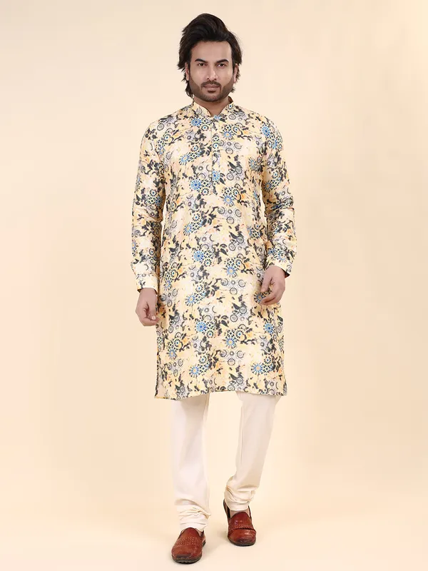 Mens_Art_Silk_Digital_Print_with_sequined_work_Kurta