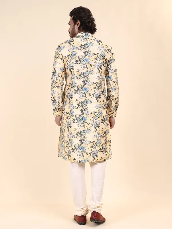 Mens_Art_Silk_Digital_Print_with_sequined_work_Kurta