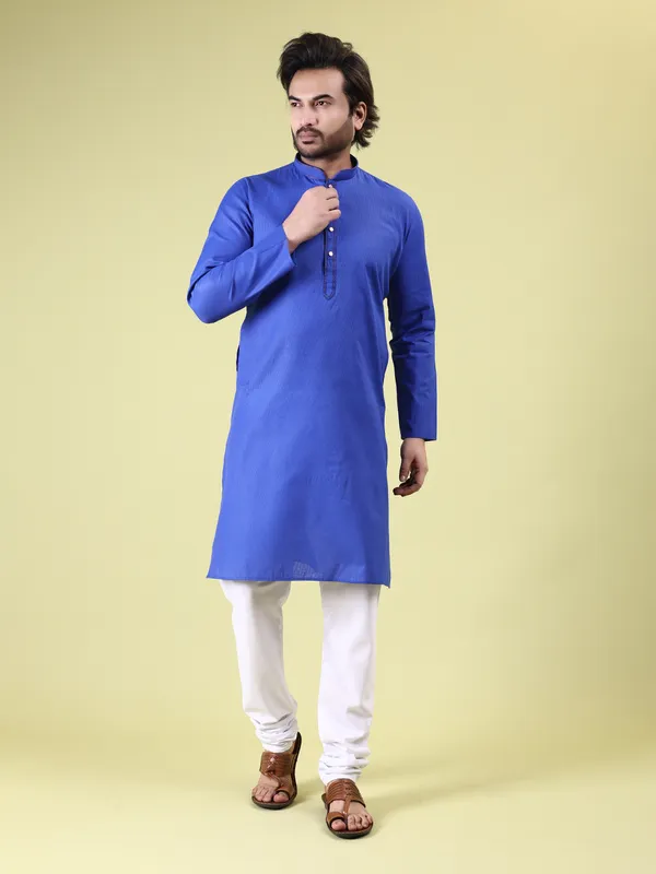Mens_Cotton_Striped_with_Printex_Kurta